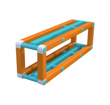 Полка «Раунд» навесная для инвентаря, ПТК