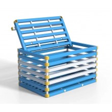 Корзина «Бокс» с крышкой, ПТК