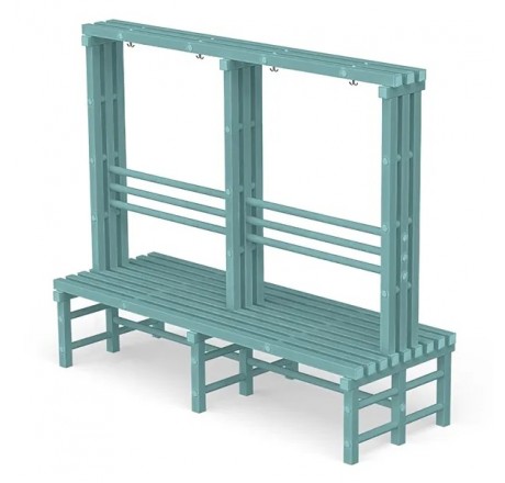 Скамья-вешалка двухсторонняя, ПТК