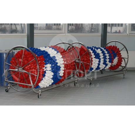 Передвижной роллер для разделительных дорожек 1,8м, ПТК