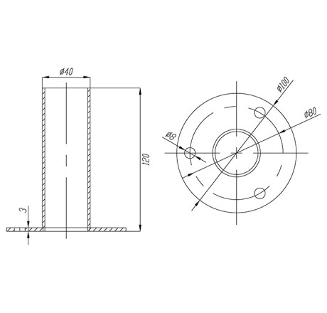 Анкер крепления лестниц и перил Xenozone