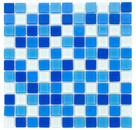 Мозаика стеклянная Aquaviva Cristall Bagama светлая DCM304