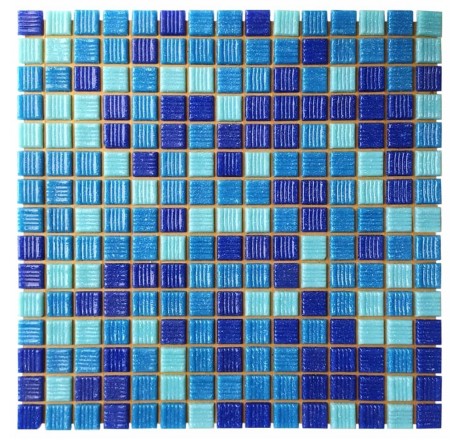 Мозаика стеклянная Aquaviva Majorca Dark