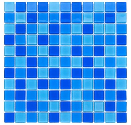 Мозаика стеклянная Aquaviva Сristall Jamaika светлая DCM302