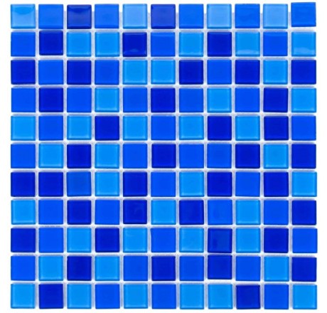 Мозаика стеклянная Aquaviva Сristall Jamaika темная DCM301