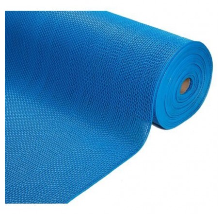 Противоскользящее напольное покрытие AquaViva синий, 2,6 кг\м2, 0,9х15 м