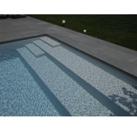 Пленка для бассейна NGD Mosaic Grey Delifol (ширина 165 cм)