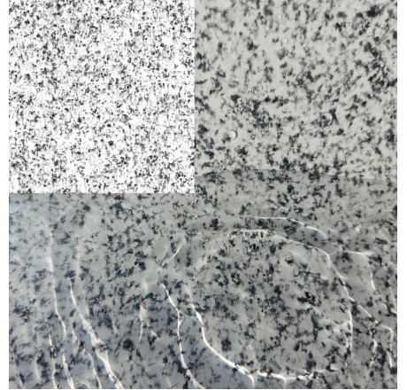 Пленка для бассейна Pearl Silver Ice (серебряный лёд перламутр) Elbtal Plastics (ширина 165 cм)