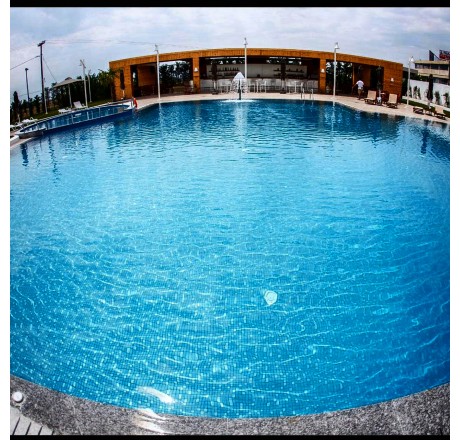 Пленка для бассейна Pearl Silver Lagoon (серебряная лагуна перламутр) Elbtal Plastics (ширина 165 cм)