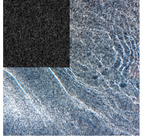 Пленка для бассейна Pearl Silver Moon (серебряная луна перламутр) Elbtal Plastics (ширина 165 cм)