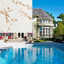 Пленка для бассейна Royal Elisabeth Elbtal Plastics (ширина 165 см) c 3D-эффектом