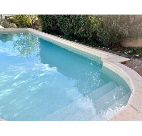 Пленка для бассейна Pure Ocean Grey Elbtal Plastics (ширина 165 см) c 3D-эффектом