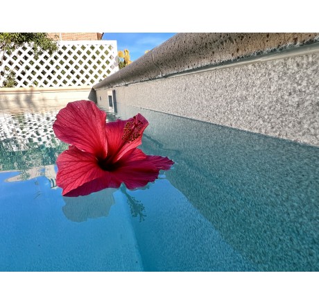 Пленка для бассейна Pure Ocean Grey Elbtal Plastics (ширина 165 см) c 3D-эффектом