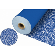 Пленка для бассейна  Dark Blue Marble FXT009 (синий мрамор) FLEX (ширина 200 см)