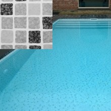 Пленка для бассейна SUPRA Grey Mosaic (мозайка серая) Elbtal Plastics (ширина 165 cм) 