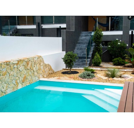 Пленка для бассейна Ogenflex Green 8039 STANDART (светло-зеленый) HaogenPlast (ширина 165 см)