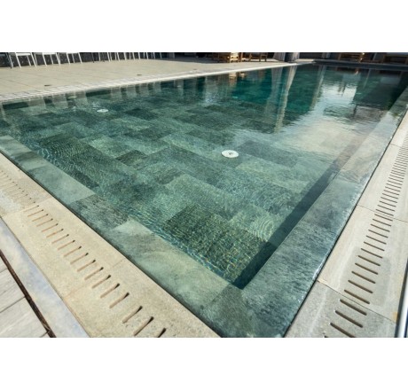 Пленка для бассейна Ogenflex StoneTile Emerald (эмеральд) HaogenPlast (ширина 165 см)