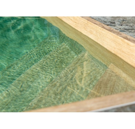 Пленка для бассейна Ogenflex Larch Nature (лиственница природа) HaogenPlast (ширина 165 см)