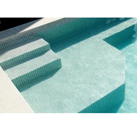 Пленка для бассейна Ogenflex Matrix Silver (серебряный) HaogenPlast (ширина 165 см)