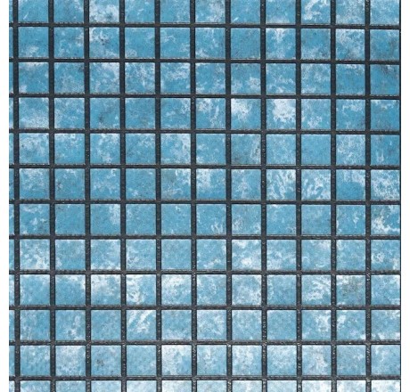 Пленка для бассейна Ogenflex Matrix Blue Black Strip (черно-синий) HaogenPlast (ширина 165 см)