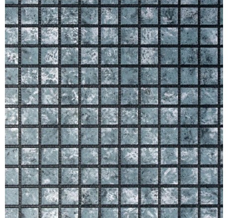 Пленка для бассейна Ogenflex Matrix Silver Black Strip (черно-серебристый) HaogenPlast (ширина 165 см)