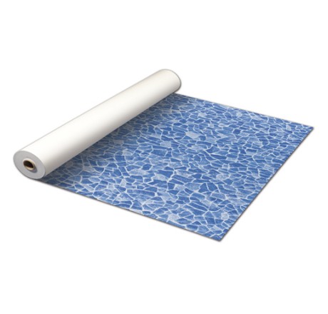 Пленка для бассейна Alkorplan 3000 (Carrara/синий мрамор) Renolit (ширина 165 см)