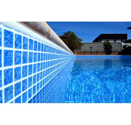 Пленка для бассейна Alkorplan Ceramics (Atenea/синий) Renolit (ширина 165 см)
