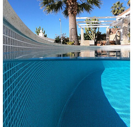 Пленка для бассейна Alkorplan Ceramics (Etna/серый) Renolit (ширина 165 см)