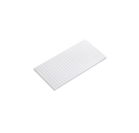 Плитка фарфоровая с сетчатой поверхностью противоскользящая -Бежевая, 12*24,5, без глазури