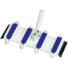 Щетка для пылесоса 8-ми роликовая с боковым ворсом