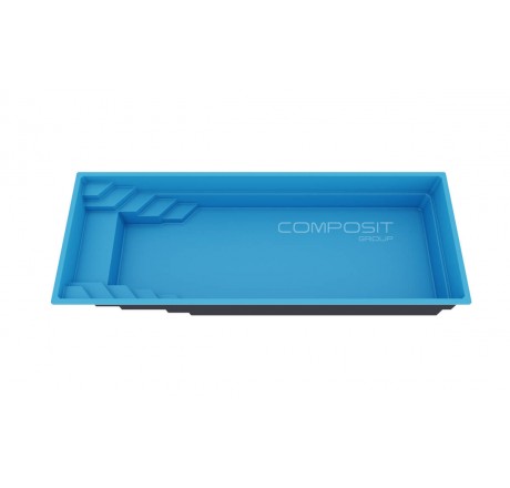 Композитный бассейн Ривьера 1000 10,0x3,6x1,5 PREMIUM