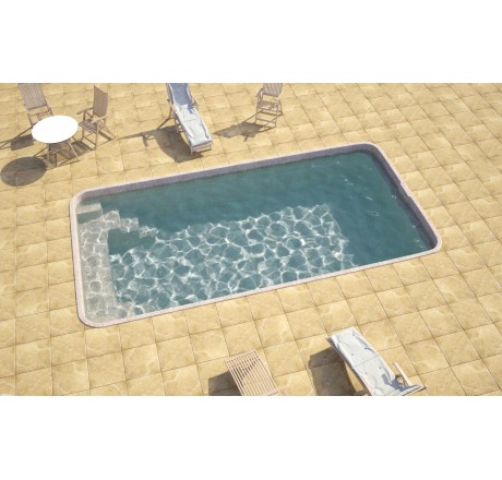 Композитный бассейн Ривьера 1000 10,0x3,6x1,5 PREMIUM