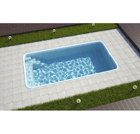 Композитный бассейн Ривьера 1000 10,0x3,6x1,5 PREMIUM