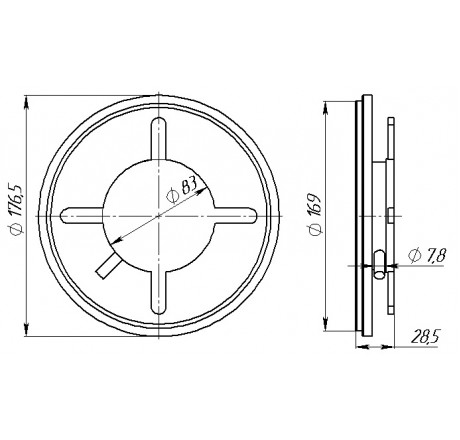 Лампа светодиодная Аквасектор 40 Вт, RGB