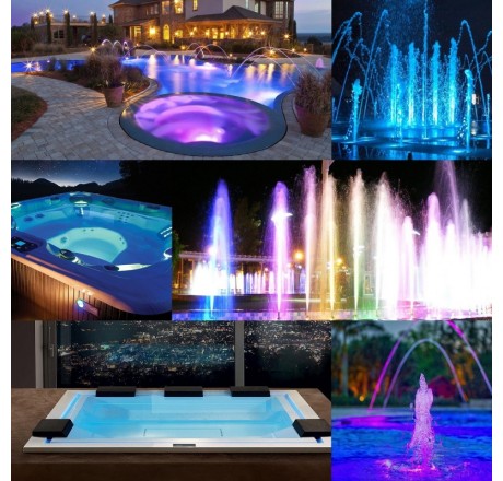 Прожектор светодиодный Aquaviva LED003 252LED (18 Вт) RGB