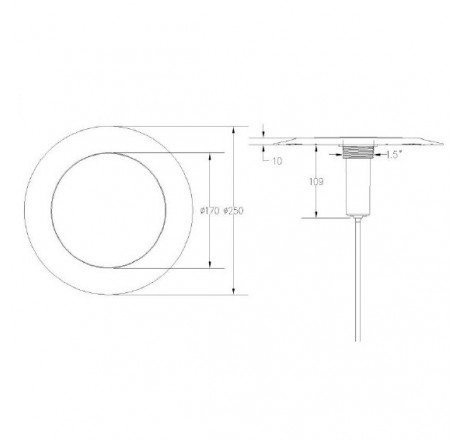 Прожектор ультратонкий светодиодный AquaViva LED029 546LED(33Вт)RGB