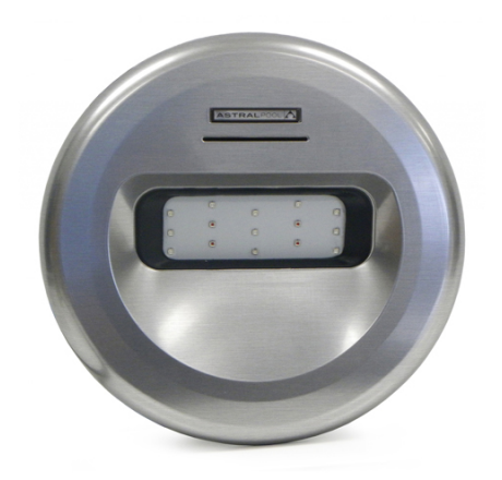 Прожектор "LumiPlus Design", с оправой из ABS-пластика под нержавеющую сталь, RGB, 40 Вт, 2544 лм