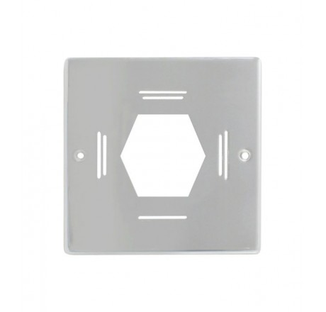 Рамка из нерж.стали для прожектора EVA LED Behncke CUBE, 210х210 мм (плитка)