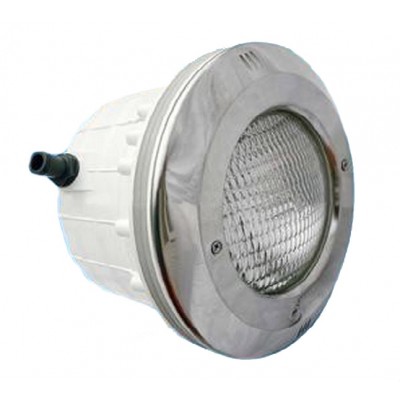 Прожектор пласт. с рамкой из нерж.стали(16Вт/12В)(плитка)с LED-элем