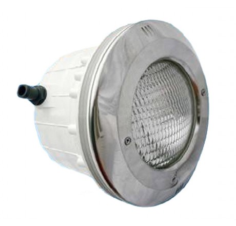 Прожектор пласт. с рамкой из нерж.стали(16Вт/12В)(плитка)с LED-элем