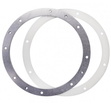 Фланец из нерж.стали для закладной детали к прожекторам VitaLight (Hugo Lahme) 270 мм (пленка)
