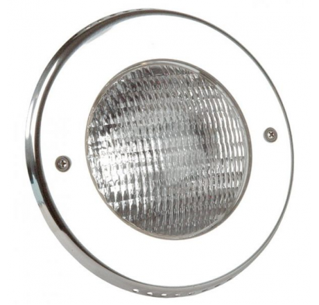 Прожектор PAR56 300 Вт, 12В AC, круг 270 мм, V4A, 2,5 м кабель 2x6 мм2, BZ для соленой воды (пленка)