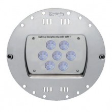 Прожектор 28/4 Power LED 3.0, 80 Вт, 24В DC, круг 230 мм, V4A, RGBW, 5 м каб. 2x1,5 мм2, BZ для соленой воды (плитка)