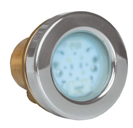 Прожектор 4/4 Power LED 3.0, 11 Вт, 24 В DC, круг 72 мм, V4A, RGBW, 5 м кабель 2x0,75 мм2, BZ для соленой воды (пленка)