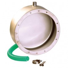 Закладная деталь прожектора 270 мм, вывод под каб. сзади, шланг для каб., V4A (пленка)