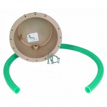 Закладная деталь прожектора 270 мм, со шлангом для кабеля, BZ для соленой воды (пленка)