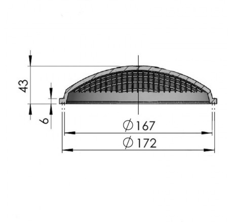 Светофильтр синий для прожектора 100 Вт IML Extra Flat