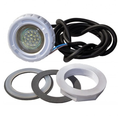Прожектор PA01811, LED, белый, гайка, ABS-пластик, 1,5Вт