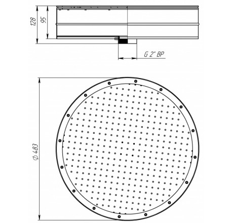 Гейзер Д 480, АС пленка (AISI 316L)