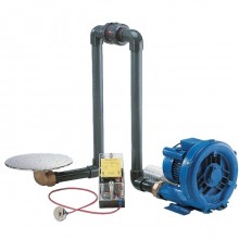 Насосный комплект системы круглого аэромассажа FitStar, с галогеновым прожектором 50 Вт, 12 В, компрессор 1,1 кВт, 230В для соленой воды (пленка)